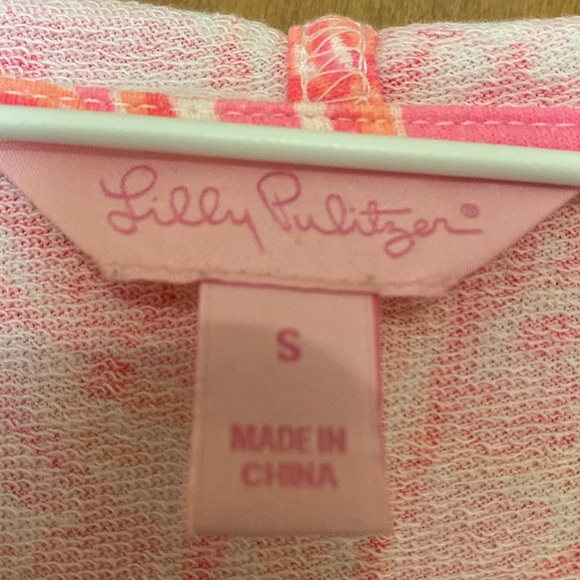 Lily Pulitzer Swim Suit Cover Up w Hood & makeup case - Picture 4 of 12